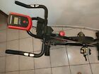 Ataasports Bici da Spinning Regolabile con Schermo LCD - Nero/Rosso