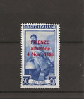 Repubblica 1955-57 50 cent italia al lavoro alluvione firenze 1966 nuovo ** MNH