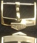 Original Vintage Heuer Buckle Fibbia 18mm inner Yellow Gold Plated ! ! L@@K ! !