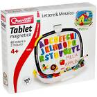 Quercetti 5361 Lavagna Magnetica 2 in1 Con Lettere E Numeri Magnetici Bambini