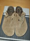 Viel  getragene Birkenstock  Boston Wildleder Braun Gr.43 Gebrauchsspüren!!!!