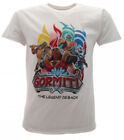 T-shirt Gormiti Originale Ufficiale Legend bianca gruppo bimbo maglia maglietta