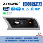 AUTORADIO ANDROID 11 OCTA-CORE STEREO AUTO AUDI A4 RS4 S4 2013-2016 WIFI XTRONS