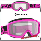 MASCHERA ENDURO MTB SCOTT PRIMAL NERO ROSA LENTE CHIARA