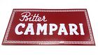 Bitter Campari   Insegna Pubblicitaria in Latta  Cm 35x20cm