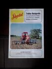 ARATRO STEGSTED TRAKTOR HACKGERATE ATTREZZATURE AGRICOLE  brochure 1958