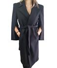 Cappotto lungo donna Rinascimento stile vestaglia nero