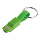 CAVO PORTACHIAVI PER SMARTPHONE CON CLIP MAGNETICA USB-microUSB USB-LIGHTNING