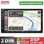 ATOTO F7 WE 7" Autoradio 2 Din GPS Navigation CarPlay & Android Auto,Bluetooth