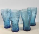 4 bicchieri Coca-Cola, McDonald s - New Glass Bleu Collection, Nuovo