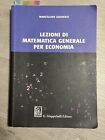 LEZIONI DI MATEMATICA GENERALE PER ECONOMIA M. GAUDENZI 9788892114913