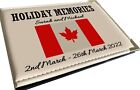 Holiday photo album, Travel memories, Canada, Personalised design.