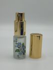 Vintage mini Bottle For Parfum Vaporisateur Rare Collezione Flower gold