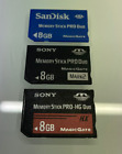 Memory Card PSP Originale Sony Sandisk Memory Stick Pro Duo 8 GB Mark 2