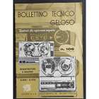 Bollettino Tecnico Geloso - n.106 - Primavera 1968 -  Registrazione Magnetica