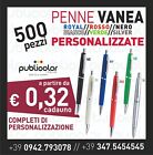 500 PENNE VANEA PERSONALIZZATE STAMPATE