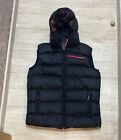 PRADA GILET Black/Red