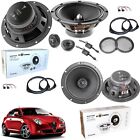 Kit 6 Casse Altoparlanti FOCAL ASE165+ACX165 ANT+POST per Alfa Romeo Mito