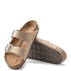 BIRKENSTOCK ARIZONA DESERT BUCK SANDCASTLE CIABATTE UOMO PELLE NUBUCK