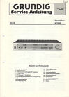 Grundig Service Anleitung Manual Verstärker V 7000   B1088