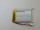 Batterie LiPo 3.7v 500mha per dispositivi elettronici GPS,BLUETOOTH,SMART WACHT