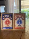 2 Mazzi di Carte Bicycle Standard da Gioco Poker Rosso+Blu Per Trucchi E Giochi