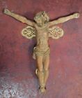 Relic crucified Reliquia crocifisso CRISTO in terracotta 1800