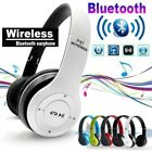 CUFFIA WIRELESS BLUETOOTH MICROFONO STEREO COMPUTER SMARTPHONE PIEGHEVOLI IPHONE