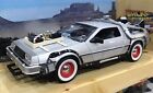 modellino Macchina Ritorno al Futuro 3 DeLorean  Welly 1/24 1981  Die-cast New