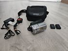 Sony DCR-SR55E 40 GB HDD Handycam Camcorder With Charger, 2 Batteries & Case