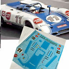 porsche 917 spider TEAM AAW interserie NORISRING ZOLDER 1971 1/43 abziehbilder