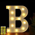 Honphier® - Lettere dell’alfabeto luminose con luci a LED decorative a batter...