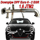 Tubo downpipe FAP DPF Alfa Romeo Giulietta 1.6 JTM2 105 120 cv Eu6 FCE20