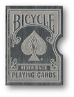 Card Clip Bicycle Karten Hülle Kartenschutz SILBER GRAVIERT