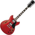 IBANEZ AS7312 Transparent Cherry Red Chitarra Semiacustica 12 Corde AS7312-TCD