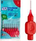 Scovolini Interdentali Originali, Misura Iso 2 (Filo 0,5 Mm), Rosso, 8 Pezzi X C