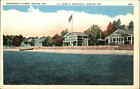 Naples Maine ME Thompson s Camps Summer Camp Lake Vintage Postcard