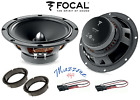 FOCAL COPPIA WOOFER ESTRATTO DAL KIT ASE 165 GRUPPO VW CON SUPP/CONN ANT/POST