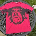 Givenchy hot pink Rottweiler T-shirt