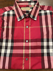 Camicia tempo libero Burberry in cotone a maniche lunghe Taglia 2XL