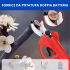 FORBICE A BATTERIA DA POTATURA CON VALIGIA CESOIA 48V TAGLIO 30MM 2 BATTERIE