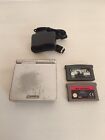 Gameboy Advance sp + Caricatore + 2 Giochi