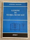 Lezioni di teoria musicale con esercizi Antonio Piovano flessibile Bèrben 1988