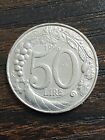 moneta rara 50 Lire mini disegno uva 1996