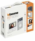 BTicino 364612 Kit Vivavoce Monofamiliare con Videocitofono - Bianco/Grigio
