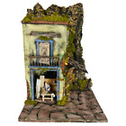 Casa Rustica per Presepe 40x35x55 cm (15,74x13,77x21,65 Inch) con 2 movimenti Ho