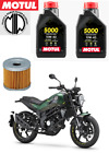 KIT TAGLIANDO MOTUL 2X 5000 10W40 + FILTRO OLIO PER BENELLI Leoncino 125 2022