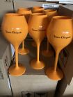 Veuve Clicquot Set 6 Glasses Polycarbonate  Calici Bicchieri Polic. Champagne