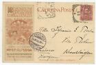 Italien Sonder Postkarte Venezia Kreuzlingen Schweiz 1896