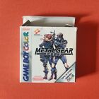 Metal Gear Solid (GBC) -GUT- (NUR OVP/KARTON) (Gameboy Game Boy Color, MGS)